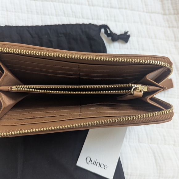 Quince Brown Woven Wallet - Picture 6 of 10